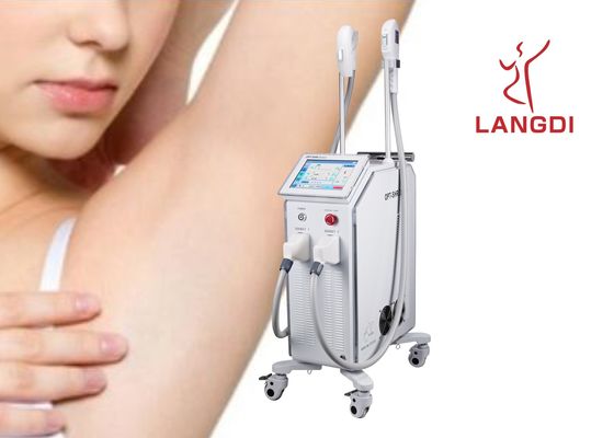 চুল অপসারণ সরঞ্জামের জন্য 2000w OPT IPL+ 808NM ডায়োড লেজার প্রযুক্তি