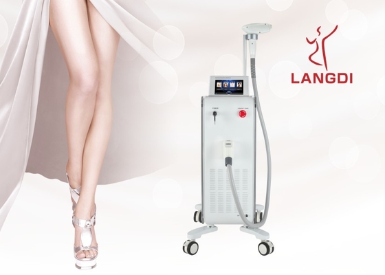 ডিপিলেশন আইপিএল হেয়ার রিমুভাল এপিলেটর 808nm 600W 10 মিলিয়ন কান্ড সহ